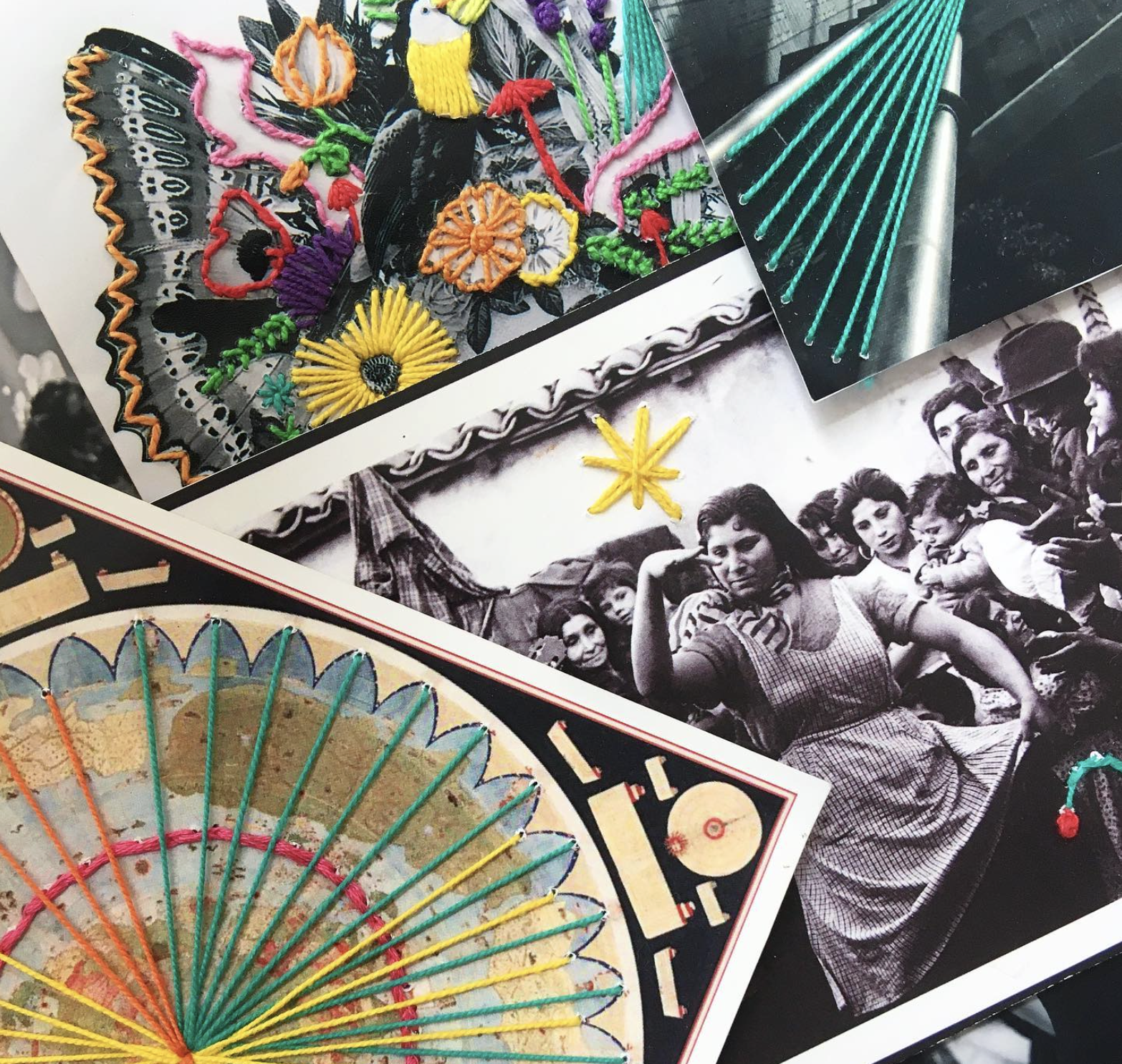 Fotobordado memoria y movimiento